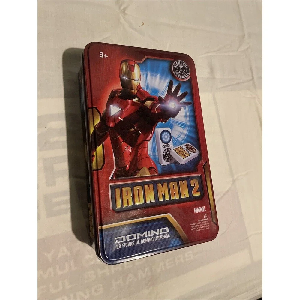 Marvel Iron Man 2 Battle Dominos (2009) in Tin Age 3+